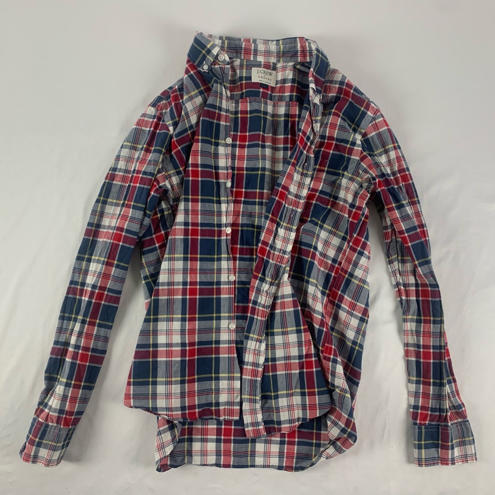 J Crew Button Down Long Sleeve Shirt